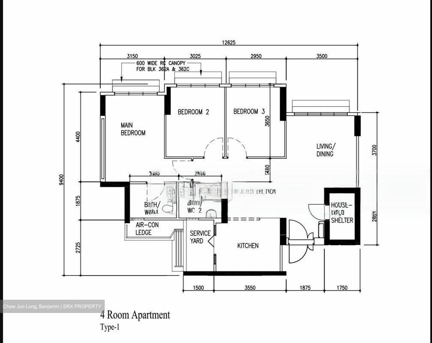 Blk 361 Sembawang Crescent (Sembawang), HDB 4 Rooms #453731031
